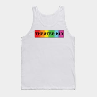 Theater Kid Rainbow blur 2 Tank Top